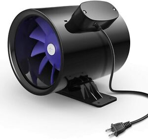 iPower 4/6 Inch Silent Inline Duct Ventilation Booster Fan Vent Exhaust Blower