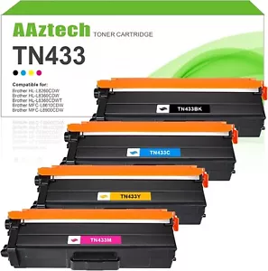 Sostituzione cartuccia toner compatibile con Aztech TN433 per Brother TN433 TN-433 - Foto 1 di 7