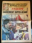 L'Equipe Journal 30/01/1997; Luc Alphand formidable victoire en super G/ Monaco