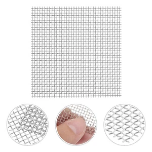 8 Pcs Aquatic Planting Mesh Stainless Steel Wire Pad Aquarium Fixed - Picture 1 of 12