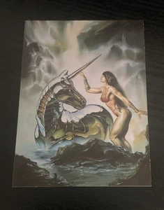 1994 CARDZ Julie Bell According to Tekchrome First Touch #T6 - Picture 1 of 2