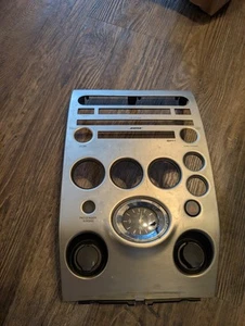 Infiniti QX56 Radio Clock Heater AC Climate Control Panel Bezel Trim 2004 - 2007 - Picture 1 of 4