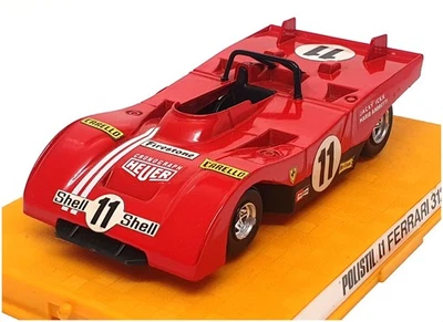 Polistil Appx 15cm Long Diecast L1 - Ferrari 312 #11 Ickx/Andretti - Red — 第 1/4 张图片