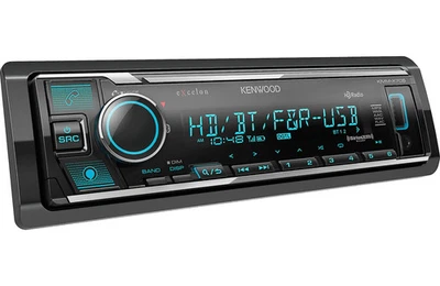 Kenwood KMM-X705 1-DIN Bluetooth Car Stereo Digital Media Receiver - Image 1 of 4
