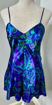 Conjunto de vestido y bata ajustada vintage de cacique, vestido pequeño, bata mediana, excelente  Foto 1 de 4