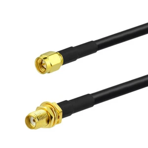 Câble rallonge SMA mâle vers SMA femelle RG58 1,5m pour antenne radio amateur amateur amateur - Photo 1 sur 4