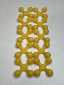 2001 Cranium Cadoo Board Game 10 Yellow Replacement Tokens Parts Pieces 