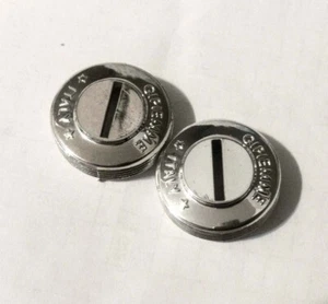 2x TAPPI PARAPOLVERE GUARNITURA PEDIVELLE GIPIEMME NOS DUST COVER CRANKSET NUOVI