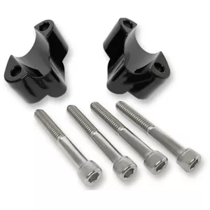 LA Choppers 1" Gloss Black Risers for 2010-2022 Harley Sportster XL Models - Picture 1 of 1
