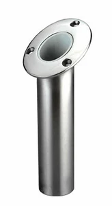 Soporte para caña de pescar Pactrade Marine Boat S.S. 316 9" montaje al ras 30 grados - Imagen 1 de 6