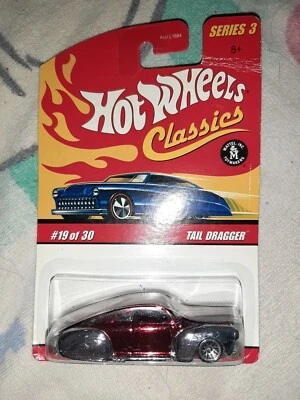 Hot Wheels Classics Tail Dragger, Spectraflame Red, #19, Series 3 - Image 1 of 2