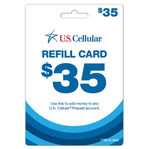 Carte de recharge prépayée de 35 $ pour téléphone portable américain prépayée, PIN/RECHARGE TEMPS D'AIR - Photo 1 sur 1