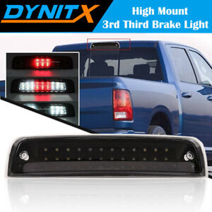 For 09-2018 Dodge Ram 1500 2500 3500 Smoked LED 3rd Third Brake Cargo Lamp Light