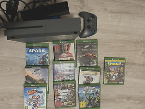 Xbox One S 500 GB Konsole mit Kinect und Vielen Spielen - Grau