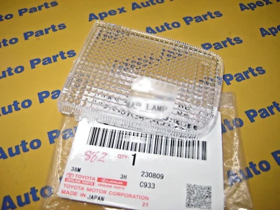 Toyota Scion Map Light Lens Left Corolla FJ Cruiser XB XD Echo Matrix Yaris OEM Foto 1 de 3