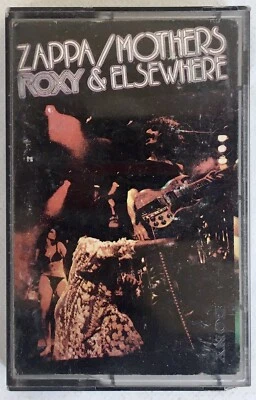 FRANK ZAPPA MOTHERS ROXY & ELSEWHERE CASSETTE TAPE BARKING PUMPKIN - Immagine 1 di 2