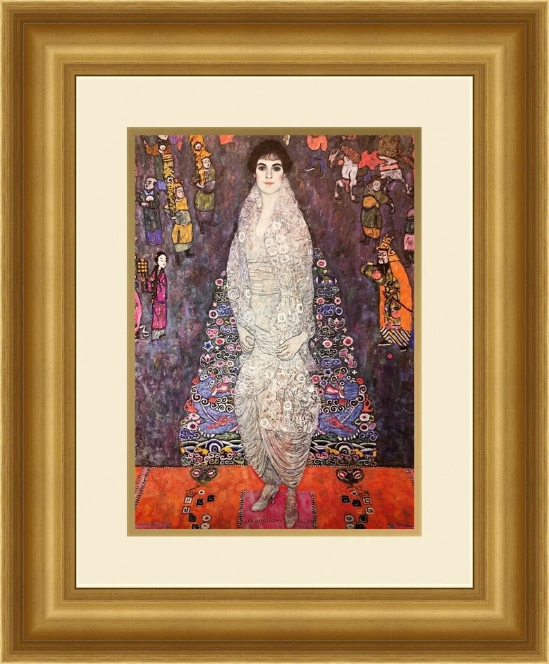 Impresión Gustav Klimt - Elisabeth Bachofen - Verdadero marco personalizado Foto 1 de 1