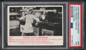 1965 DONRUSS FREDDIE & THE DREAMERS CHEF FREDDIE TOPPLES POTS CANADA #60 - Picture 1 of 2