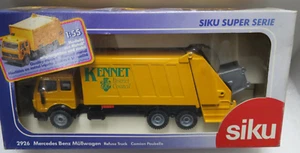 EARLY SIKU 1:55 MERCEDES BENZ REFUSE RUBBISH TRUCK KENNET MADE IN GERMANY #2926 - Bild 1 von 4