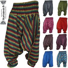 Aladin-Pump-Hose Yoga goa pants hippie indien inde Jumpsuit Harem pantalon nepal