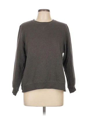 Sudadera gris para mujer SJB Active by St. John's Bay L Foto 1 de 4