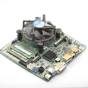 IMB-183 P130M Mini-ITX Board + Intel Celeron G1820 2.7GHz + 4GB DDR3 RAM - Afbeelding 1 van 3