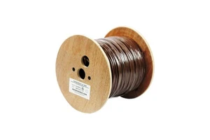 500Ft 18/2 Unshielded CMR Thermostat Cable Solid Copper PVC - Picture 1 of 1