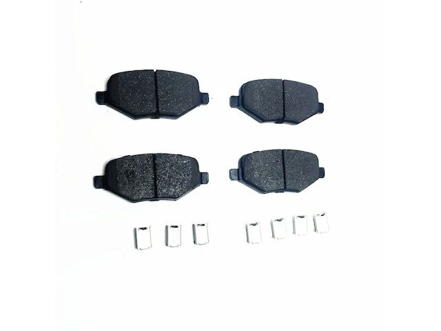 Conjunto de pastilhas de freio traseiras para 2010-2019 Lincoln MKT 2011 2012 2013 2014 2015 GQ742MM - Imagem 1 de 1