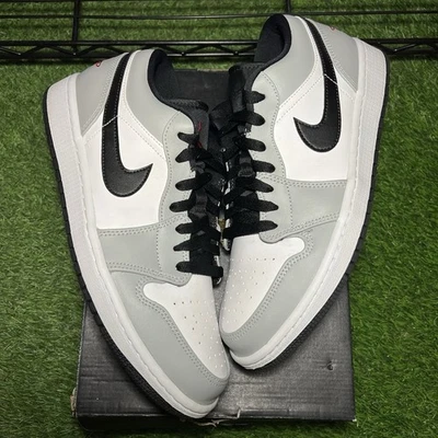 Talla 9 - Air Jordan 1 Gris Humo Bajo Luz Probado/Nuevo Foto 1 de 4