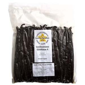 Vanille Vanilleschoten Premium Gourmet Schoten 16-20cm Güteklasse A Uganda - Bild 1 von 12