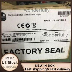 1761-NET-ENI MICROLOGIX AND SLC COMMUNICATION NEW FedEx or DHL - Picture 1 of 5