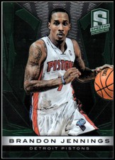 2013-14 Panini Spectra Detroit Pistons Basketball Card #69 Brandon Jennings/199