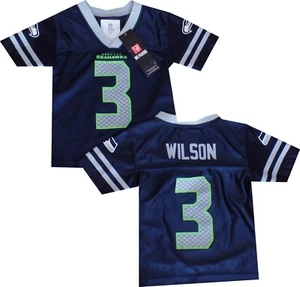 Camiseta de los Seattle Seahawks Russell Wilson para niños pequeños de la NFL liquidación etiquetas nuevas - Imagen 1 de 4