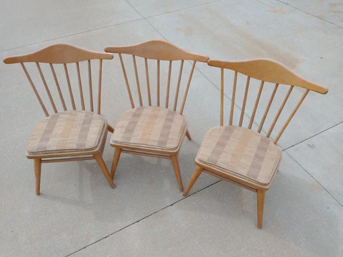 Conant ball side chairs (3) 14" seat height Cover