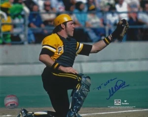 Signed 8x10 ED OTT  "79 WSC" Pittsburgh Pirates Autographed photo w/Show Ticket - Picture 1 of 1