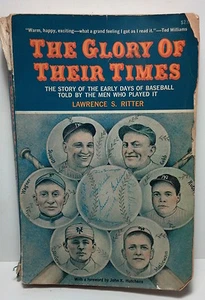 1966 Paperback edition THE GLORY of their TIMES by Lawrence S. Ritter - Picture 1 of 10