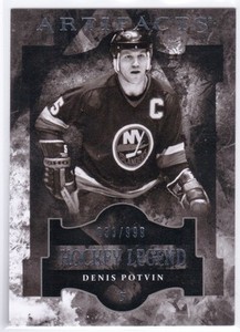 2011-12 Upper Deck Artifacts Hockey Legend #117 Denis Potvin #033/999