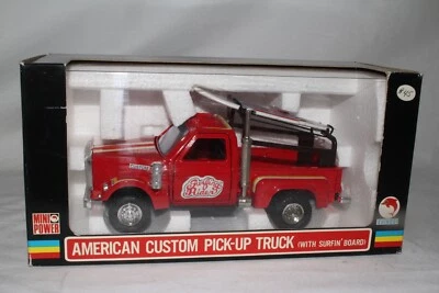 SHINSEI AMERICAN CHEVY CUSTOM PICKUP TRUCK, 'SURFING RIDER' W/ SURF BOARDS, NICE - Image 1 of 4