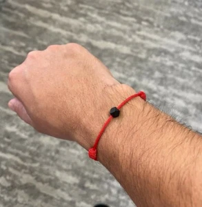 New Red Bracelet Azabache Bracelet Amulet Protection - Picture 1 of 2