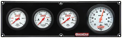 Quickcar Racing Products 61-77413 Extreme 3-1 Op/Wt/Ot W/ 3In Tach - Image 1 of 2