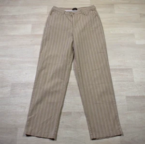Lee Stretch Riders Años 90 Beige Bronceado Rayas 28" Cintura De Colección - Imagen 1 de 6