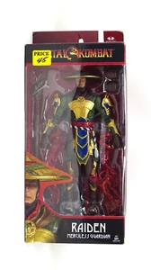 Modellino McFarlane Toys Mortal Kombat Raiden Merciless Guardian 7 pollici - Foto 1 di 11