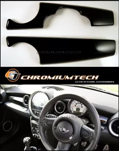 Cubierta del panel de tablero MK2 MINI Cooper/S/ONE/JCW R55 R56 R57 R58 R59 NEGRA LHD - Imagen 1 de 7