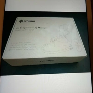 Fit King Air Compression Therapy Device Leg Massager, FT-009A Open Box - Picture 1 of 4