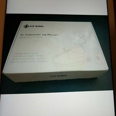 Fit King Air Compression Therapy Device Leg Massager, FT-009A Open Box - Image 1 of 4