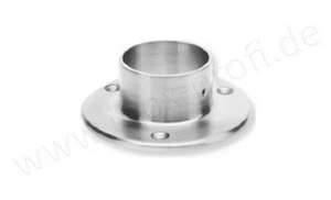 V4A Bodenanker für Rohr ø 42,4 mm, Edelstahl - Bild 1 von 7