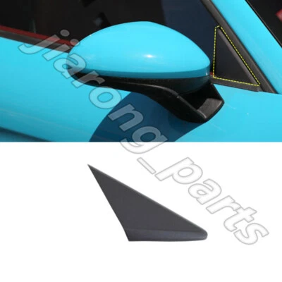 🔊For Porsche 718 Boxster 2016-2022 Right Rear View Mirror Triangle Plate Trim - Imagem 1 de 4