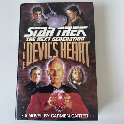 Star Trek The Next Generation The Devil's Heart Hardcover DJ CarmenCarter - Image 1 of 4