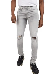 Jordan Craig Ross Fit w/ Shreds at Knee Jeans (Cement) JR1078D SIZE 30 x 32 - Picture 1 of 3