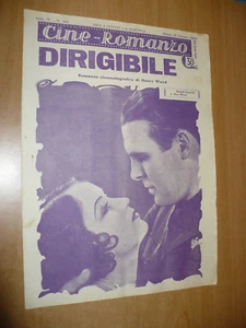 CINEMA CINE-ROMANZO N.242 1932 DIRIGIBILE HENRY WOOD RALPH GRAVES FAY WRAY - Picture 1 of 1